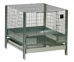 Easy to clean all-wire cage